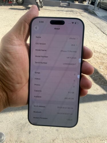 iPhone 17pro max