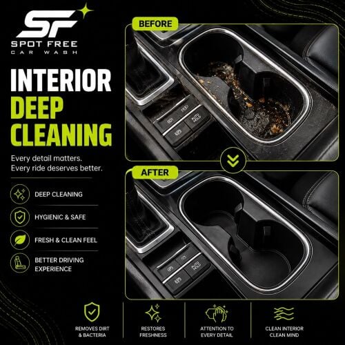 Interior detailing & exterior wash