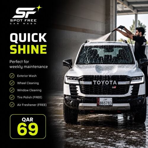 weekly check anywhere in doha