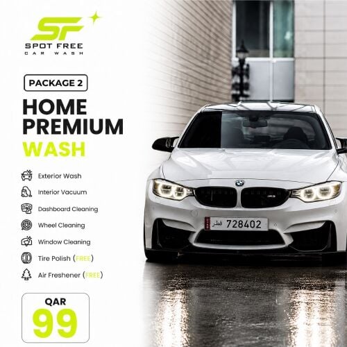 your car need a premium wash at hom
