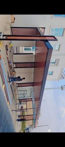 مظلات ديكور البرجولات من صنع الحد