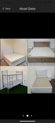Complete bedroom set, bed, mattress