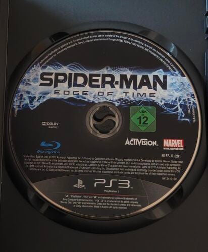Spider-Man: Edge of Time PS3 Game