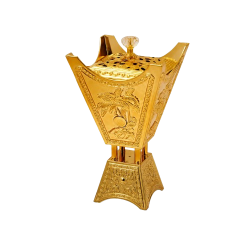 Gold-Toned Electric Bakhoor Incense