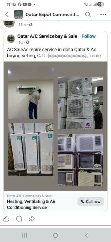 AC for sale repairing buying and se