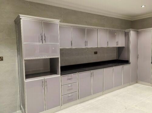 Aluminum kitchen cabinet
