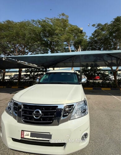 NISSAN PATROL PLATINUM- PEARL WHITE