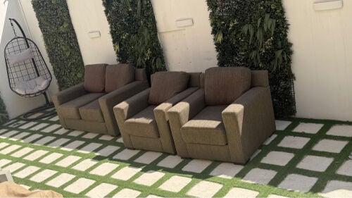 For sale: A set of chairs