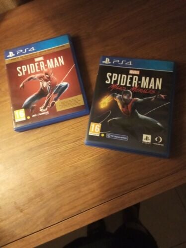 (two Spider-Man games)