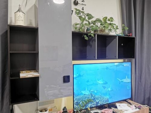 Wall-Mounted Cabinet & Shelf Unit