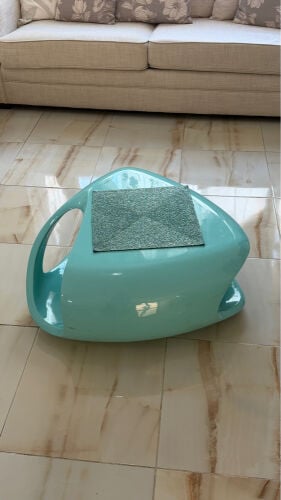 Home centre turquoise coffee table