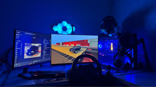 Logitech G29 Wheel and Gear