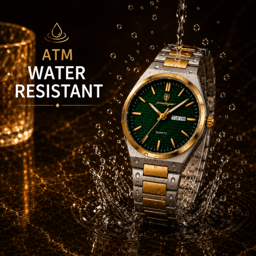 Signature Green Dial Luxury Watch f