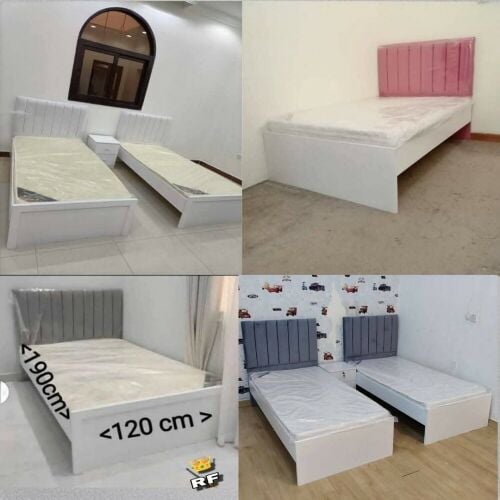 بيع وتصنيع سرير مفرد ومزدوج.