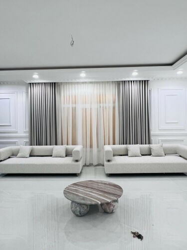 Sofa,curtains