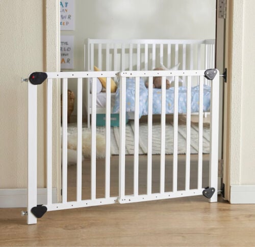 Wooden safety gate