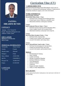 Housekeeping Attendant