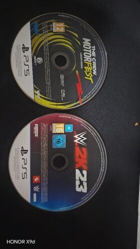 ps5 cd  the crew and 2k23