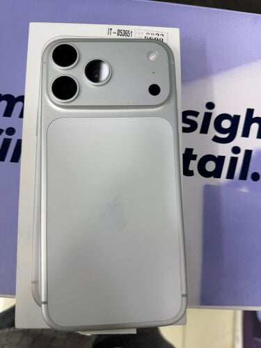 iPhone 17 pro max 512gb silver Arab