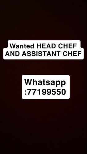 head chef and assitant chef