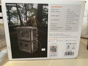 (Open Box) Porodo 2400W battery exp