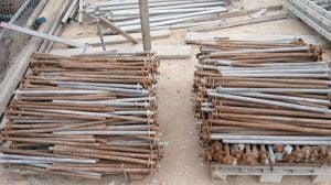 Locking pin for Concrete barriers