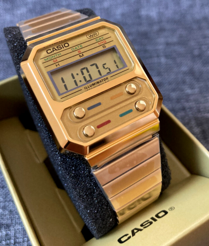 Casio Vintage A100WEG-9A (1st copy)