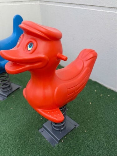 outdoor playground spring riders