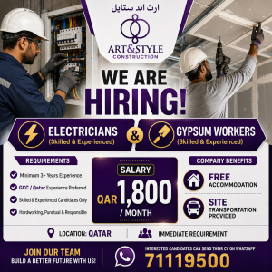 Electricians & Gypsum Decorators