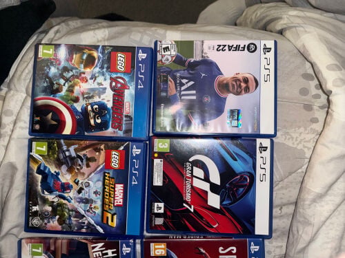 A bunch of ps5/ps5 games for sale