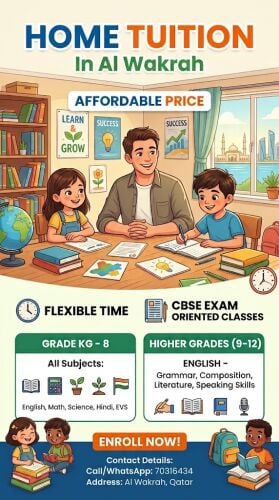 Home tuition in Al Wakra