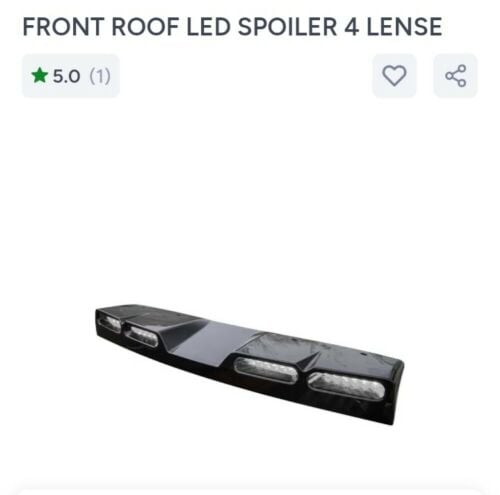 jetor 2 front led roof light