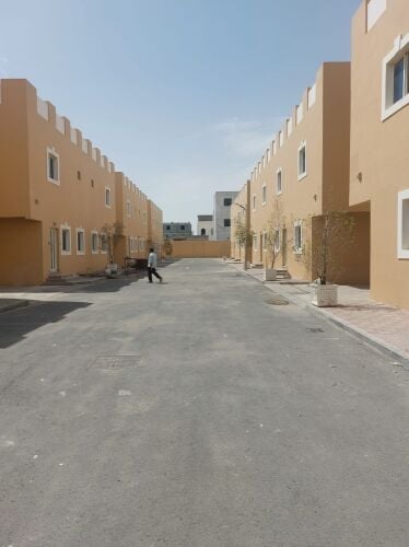 Villa complex for rent, one side