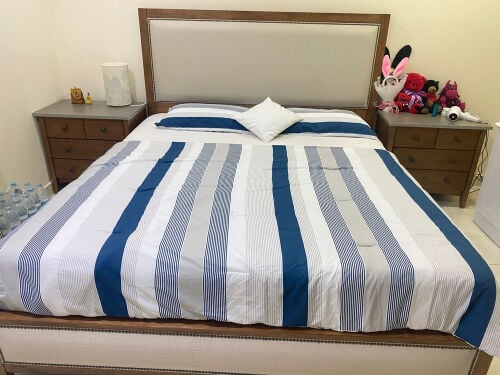 Premium Solid Wood Bed Set