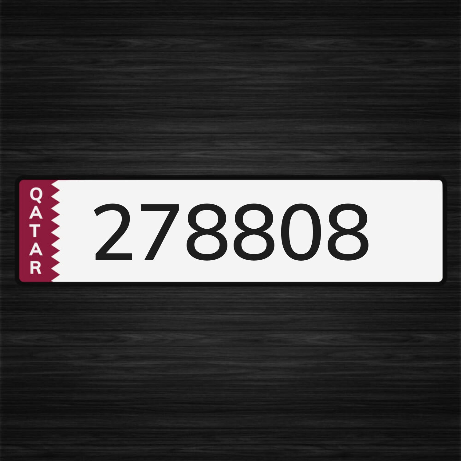 car number 