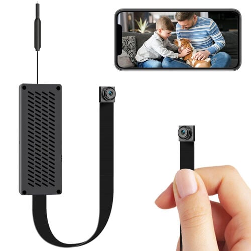 mini wifi camera and ear piece 