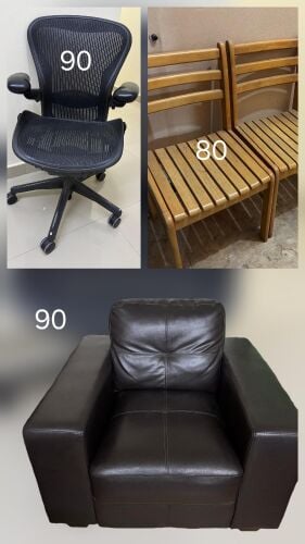 office/study chair sofa 4wood chair