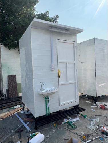Caravans kitchen toilet