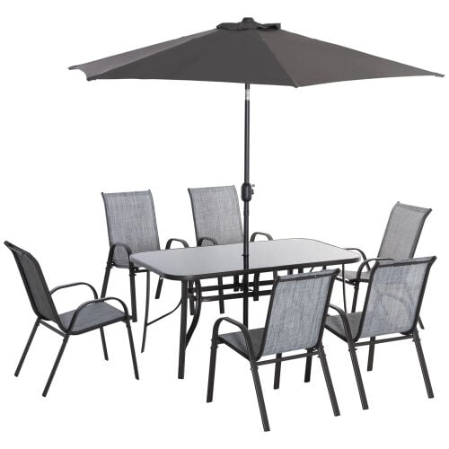 New Garden table with umbrella 