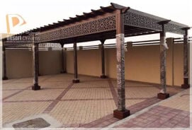 مواقف سيارات، مظلات سيارات