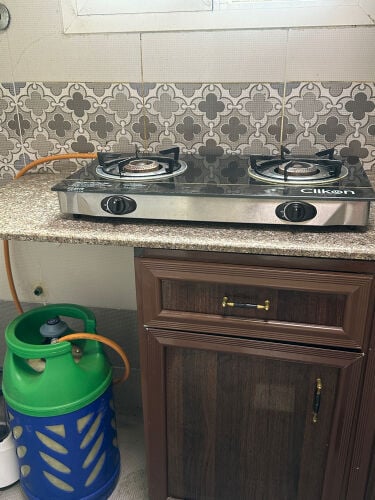 Gas stove + Gas cylinder and set