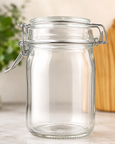 glass storage jar for sale