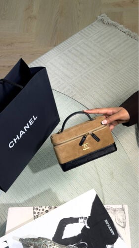 COCO Suede & Lambskin Quilted 