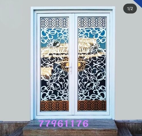 أعمال الزجاج والألمنيوم الخ.