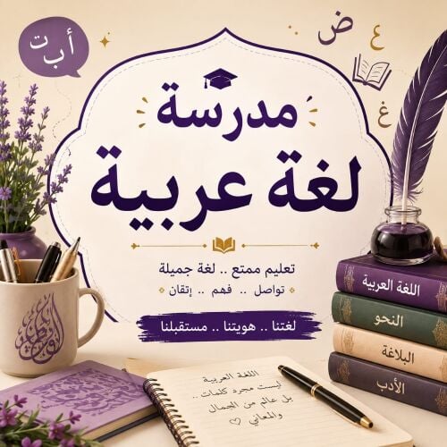 مدرسة لغة عربية