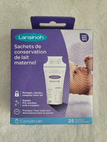 Lansinoh x25 breastmilk storage bag
