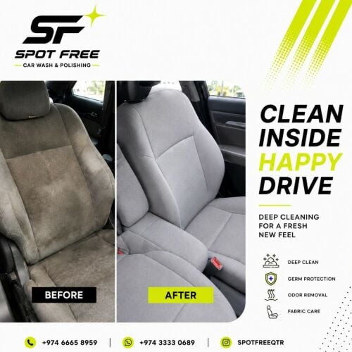 Car inside deep cleaning anywhere