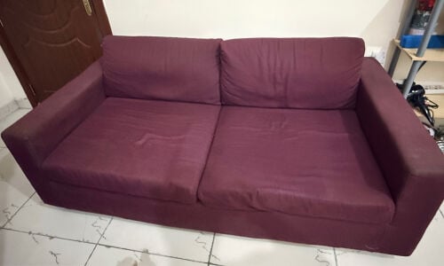 Purple Sofa for Urgent Sale!