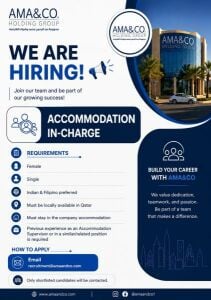 Accommodation In-Charge