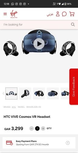 VR HTC Cosmo
